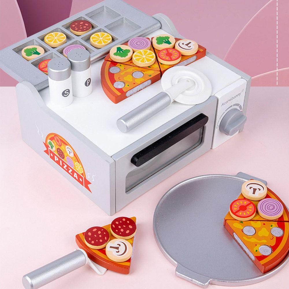 Cartoon Pizza Simulation Pizza Oven Toys Multicolor Playing Kitchen Toys  Game