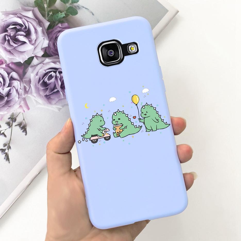 For Samsung Galaxy A5 2016 Case SM-A510F Cute Cartoon Cover Soft Silicone Phone Case For Samsung A5 2017 A520F Back Cover Bumper