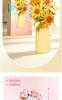 Compatible with LEGO Sunflower Building Block Vase: Handmade Bouquet Ornament & Girls' Gift Toy.