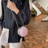 Runde Balltasche im Nischendesign für Damen, neue tragbare High-End-Messenger-Kette, kleine Tasche, Abendessentasche, Mini-Lippenstifttasche