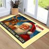 1Pcs Anti Fatigue Kitchen Rugs,  Santa Claus ReindeerPrint Waterproof Non-Slip Thick Cushioned Kitchen Mat Heavy Duty Comfort Standing Mat for Kitchen