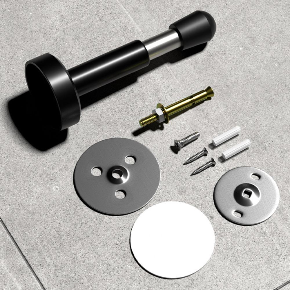 Wall Protector Door Crash Pad Stainless Steel Door Holder Durable Door Stopper  Home
