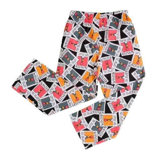 Wallace and Gromit Men's Wanted Poster Feathers McGraw Lounge Pants