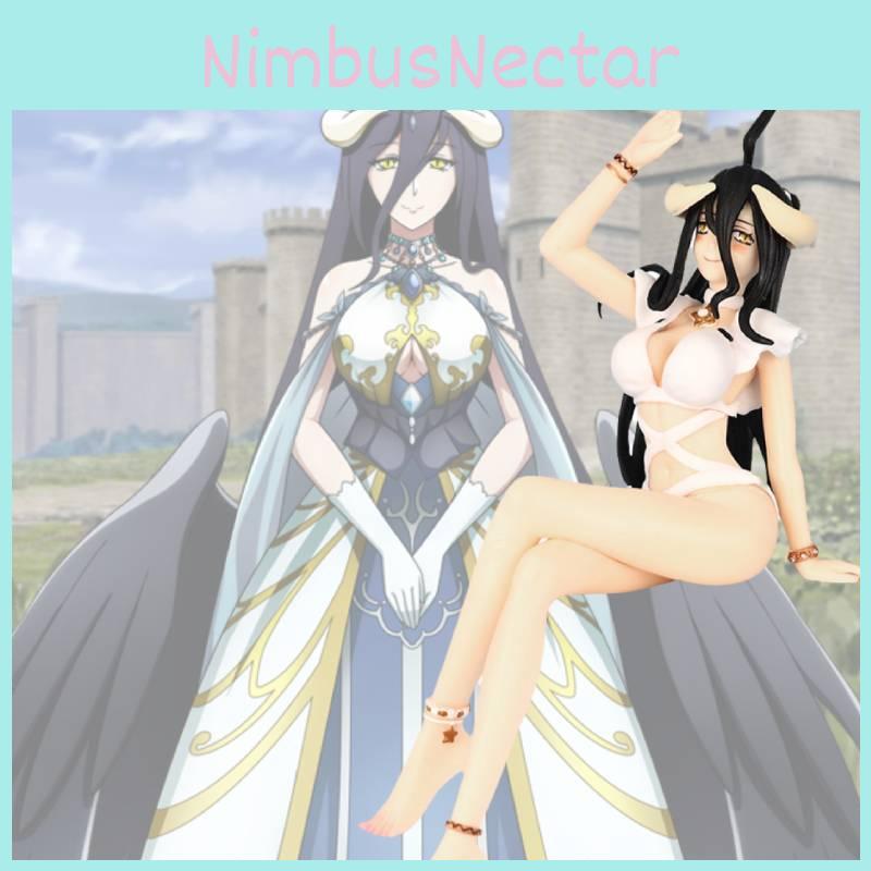 Figurine Albedo Overlord Ornament Collection Model Toy Fans Gift Pvc Garnish