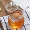 300ml Safe Glass Honey Pot With Stirring Rod Durable Transparent Bee Honey Storage Jar