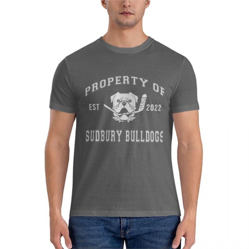 Shoresy - Property Of Sudbury Bulldogs Klasické tričko sportovní fanouškovská trička pánské oblečení pánská trička s potiskem sada anime