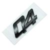 3D ABS Chrome Black Red Logo Q4 Emblem Car Trunk Decal For Q4 Stikcer Accessories