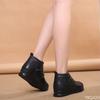 Fashion Winter soft soled non slip flat bottom boots anti cold plush insulation  comfortable versatile cotton boots for daily leisure