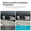 For Geely Galaxy E5/EX5 Car Inner Door Handle Anti Scratch Protection Epoxy Sticker Blackout Wear Resistant Door Switch Trim