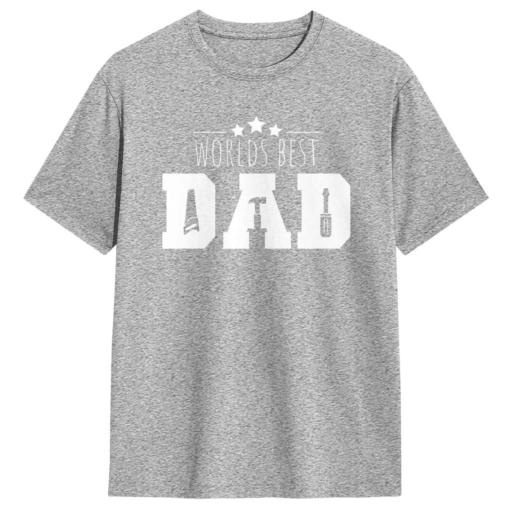 Fathers Day Tshirt Summer 100 Cotton Tshirts For Unisex Hip Hop Printed Tshirt Shortsleeve Aesthetic Clothing
