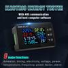 KWS-AC301 Wattmetre Güç Ölçer Voltmetre AC 50-300V Voltaj 8'i 1 Arada Çok İşlevli AC Elektrik Ölçer 0-20/100A Dedektör