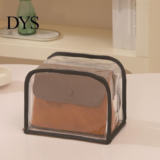 Waterproof Purse Protector Clear Dust Cover Bag for Handbags And Purses, Hanging Closet Organizer EVA Storage Organizer, Transparent Shape Retaining