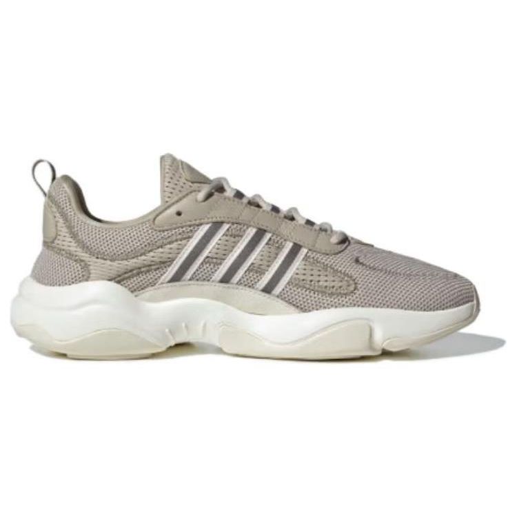 Adidas Originals Haiwee Comfortable Versatile Durable Breathable Low-Top Dad Shoes Unisex Sneakers Gray Green JH7354