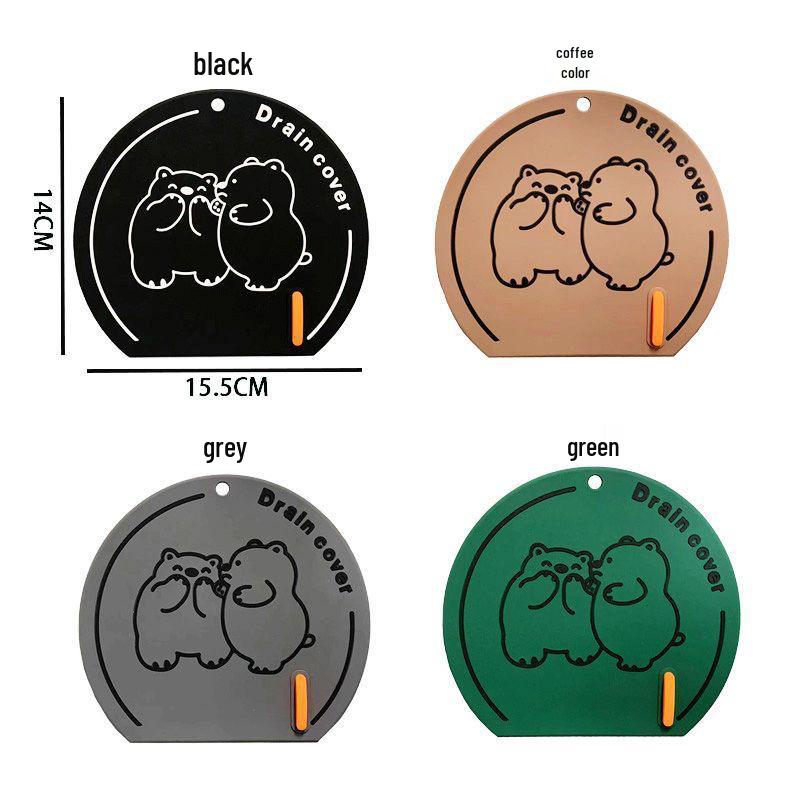 Sewer Simple Anti-Odor Floor Drain & Kitchen Sink Filter Net for Bathtub & Sink