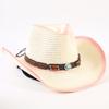 Bestselling Western Cowboy Hats for Men and Women, Fashionable Sunshade Straw Hats, Outdoor Western Cowboy Hats