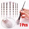 7PCS Foundation Cosmetic Eyebrow Eyeshadow Makeup Brush Sets Tools