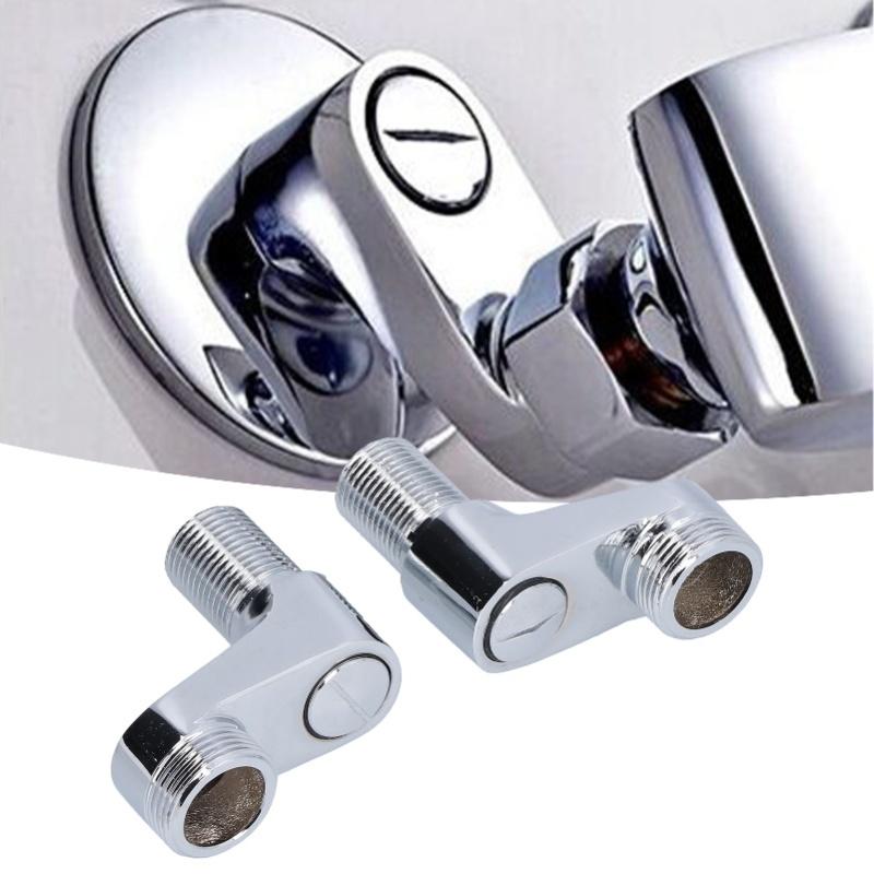 G1/2 To G3/4 Shower Mixer Faucet Swing Arm Adapter Cold Hot Water Pipe Fixed Accessory For Bathroom