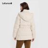 LAFUMA Women's Cinch-Waist Hooded Goose Down Jacket