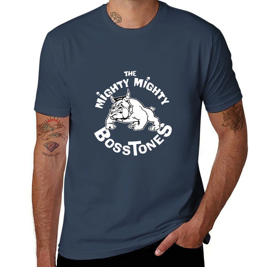 The Mighty Mighty Bosstones Logo Tshirt Work Casual Loose Fit Tshirt