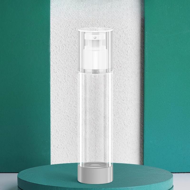 Travel Vacuum Filling Portable Cosmetic Spray Bottle with Differential Small Filling Vacuum Lotion Bottle Press
