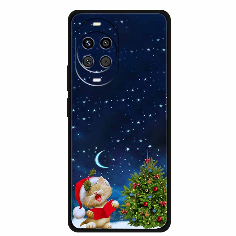 Phone Case For Huawei Nova 14 Pro Soft TPU Back Cases For Nova14 Ultra 14pro Cartoons Christmas Gift Bumper Casing Para Cover