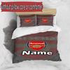 3pcs Duvet Cover Set (1*Duvet Cover + 2*Pillowcase, Without Core), Custom Name football team F.C Pattern Bedding Set, Home Bedroom Decor Gift