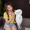 Cute Animal Seals Plush Backpack For Kids Girls Cartoon Cotton Stuffed Toy School Bag