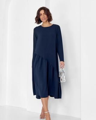 Kleid mit asymmetrischem Volant ISSA PLUS