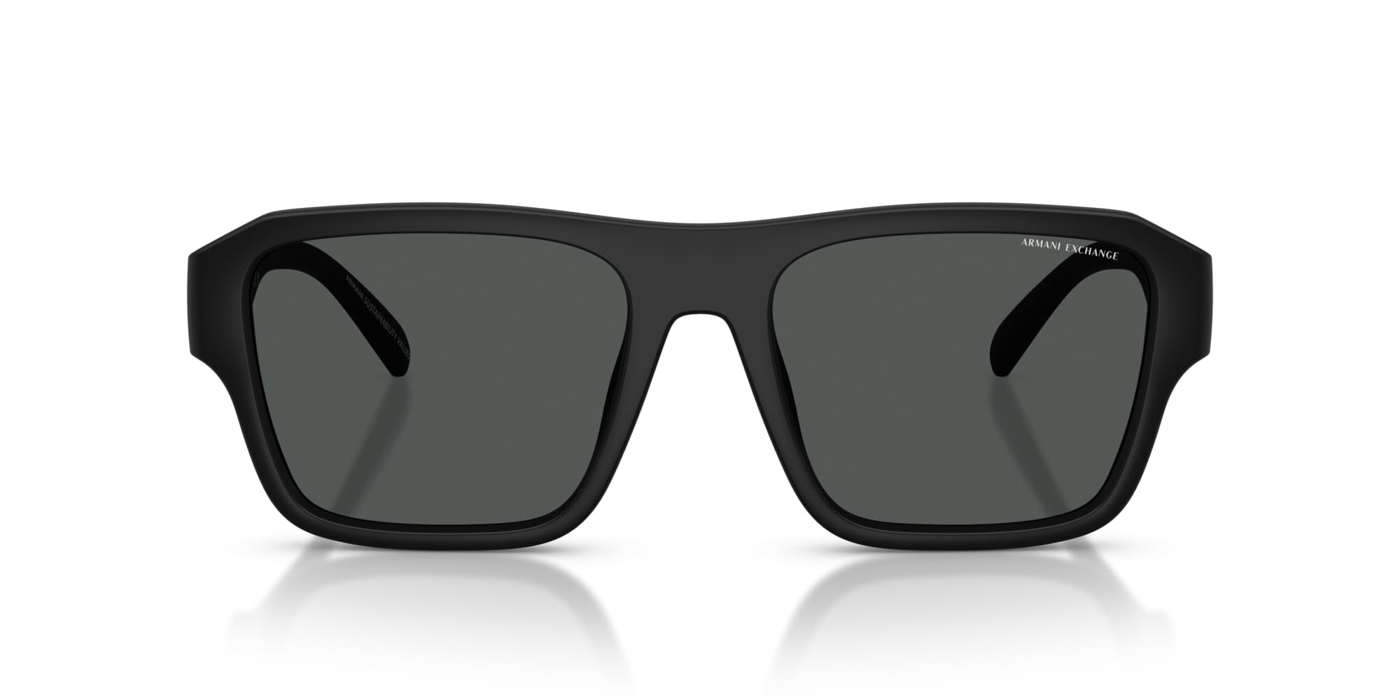 

Oakley Sunglasses Matte Black Frame Dark Grey 56mm Men s 0AX4154SU, (Front), Lens,