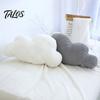 Throw Pillow Cute Comfortable Touch PP Cotton Stuffed Living Room Sofa Cloud Shape Cushion Daily Use