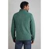 Weird Fish Mens Newark Grid Eco Friendly Quarter Zip Fleece Top