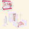 1:12 Forest Family Dollhouse Furniture Montessori Miniature Doll House Kitchen Bedroom Bathroom Accessories For Girl Gifts