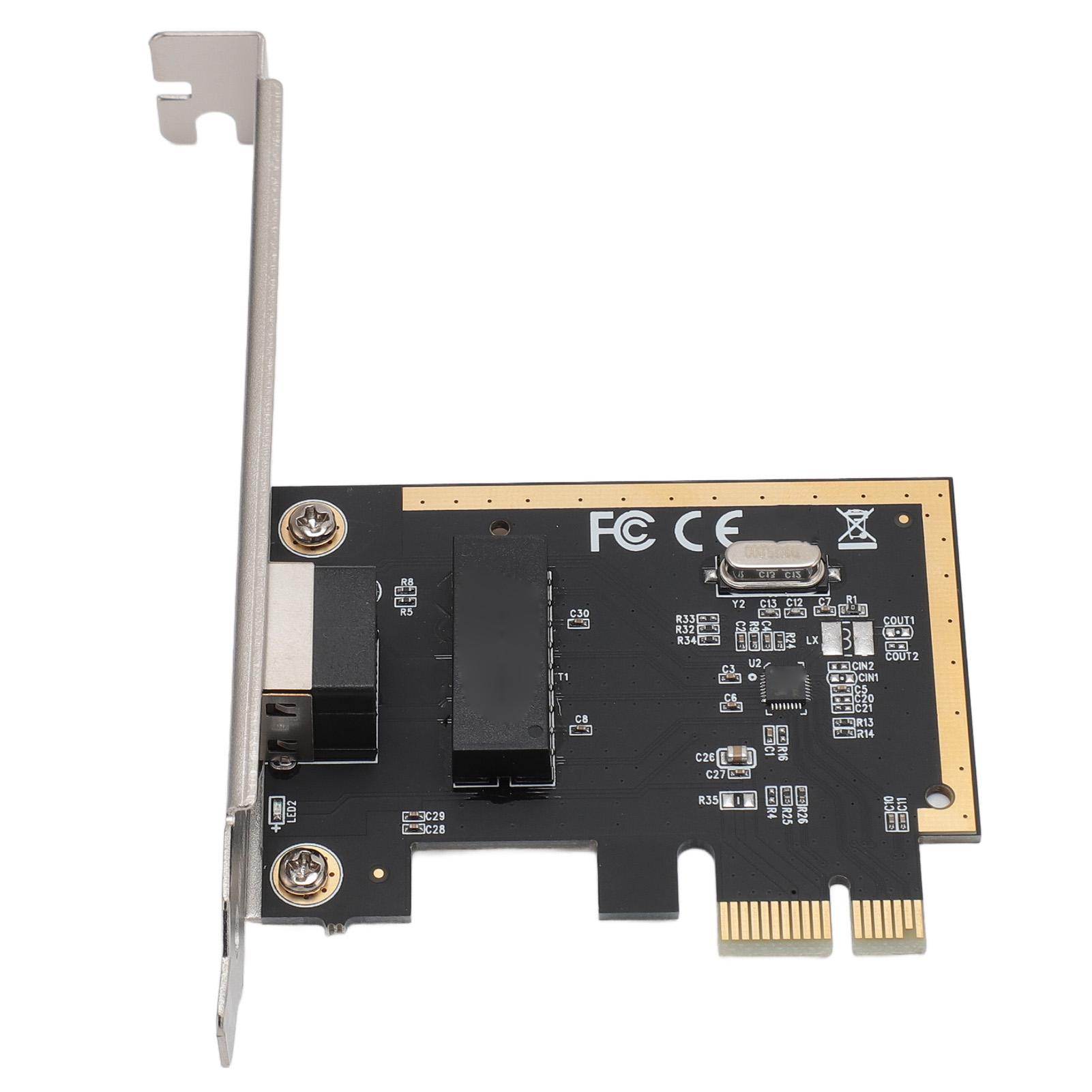 

Мережева карта USB PCIe 1000M Інтерфейс RJ45 Автоматичне виявлення та виправлення Гігабітний PCI Express