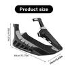 Motorrad Frontblinkerabdeckung Karbonfaser-Look Abdeckung ABS-Material Optimierte Sichtbarkeitsdesigns für NMAX155