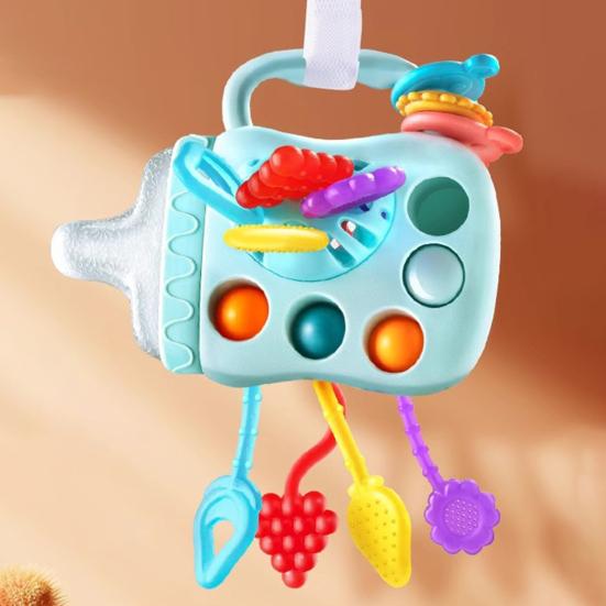 Montessori Pull String Sensory Toy for Babies 45820 Months Fine Motor Skills Toy with Sliding