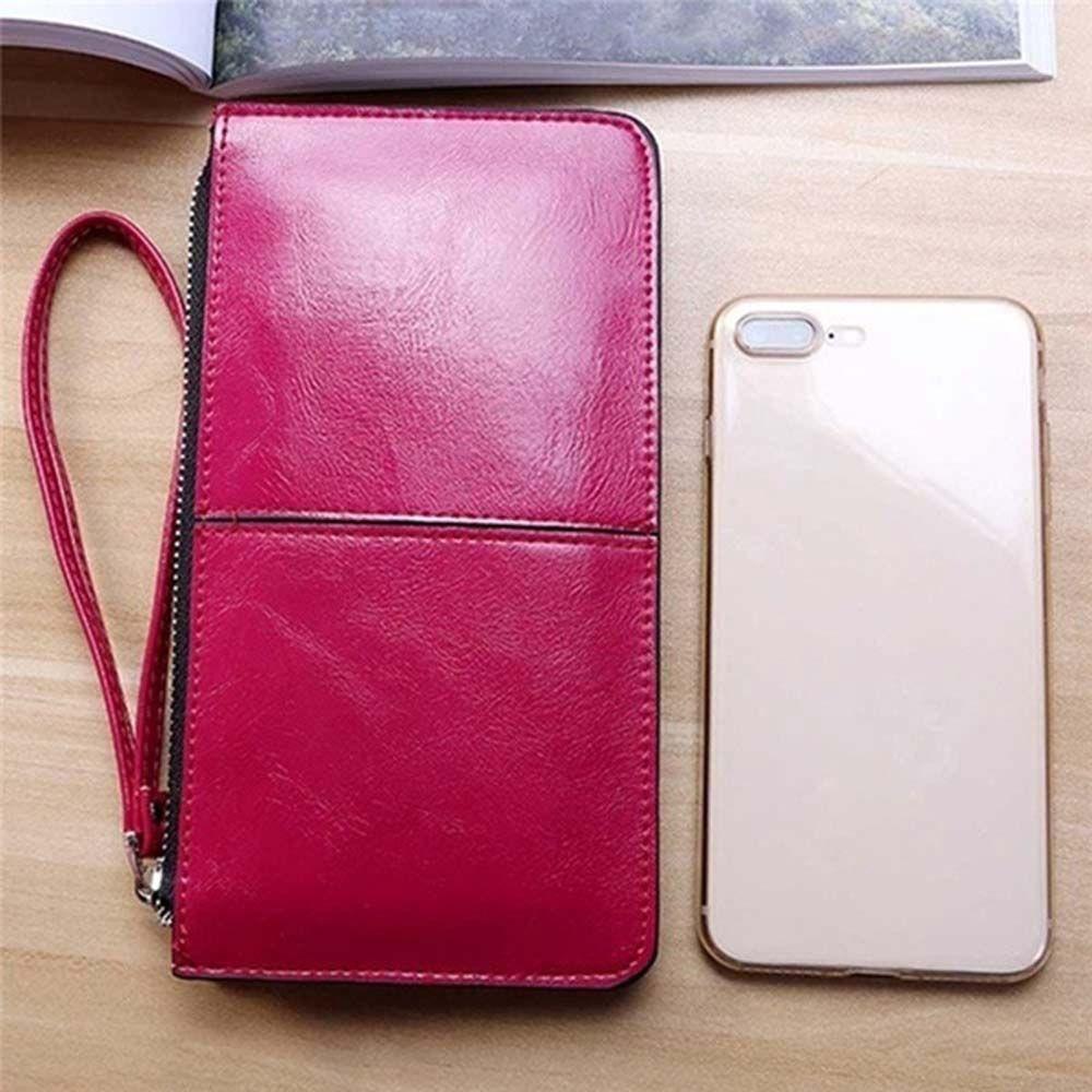 Money Bag Multi Card Pockets Money Clip With Zipper Coin Purse Long Wallet Card Holder Card Case