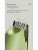 Rechargeable Pet Paw & Hair Trimmer - Safe Rounded Edge, Low Noise, Vibrating Electric Clipper with Light