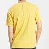 Li Ning T Shirts Men's Milk Candies Yellow Crew Neck Moderate Straight Fit AHSQ237-1