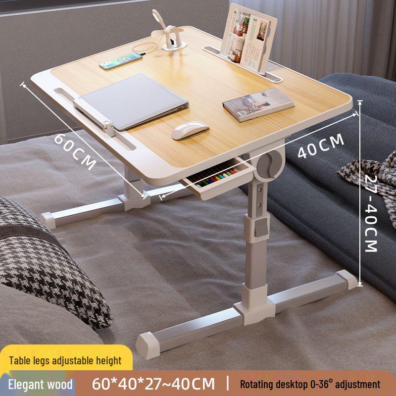 Adjustable Bedside and Bay Window Desk for Students and Kids