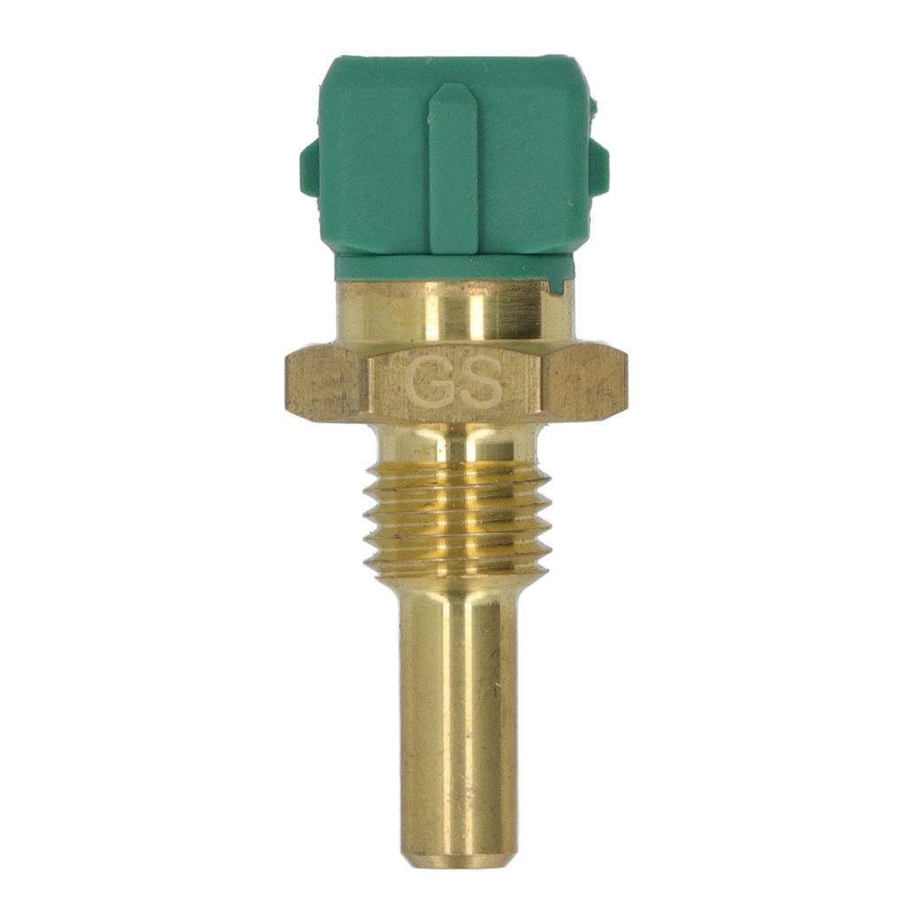 Water Temperature Sensor 2 Pins Brass Water Temperature Transducer 21 EN 40100 for Modern R220 5 R220 7 Excavator