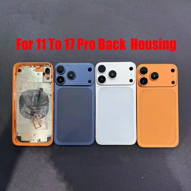 

Diy Back 11 Retrofit 17 Pro Housing for 11 To 17 Pro Back Housing 11 Up To 17 Pro 11 Convert To 17 Pro for 11 Like 17 Pro синій