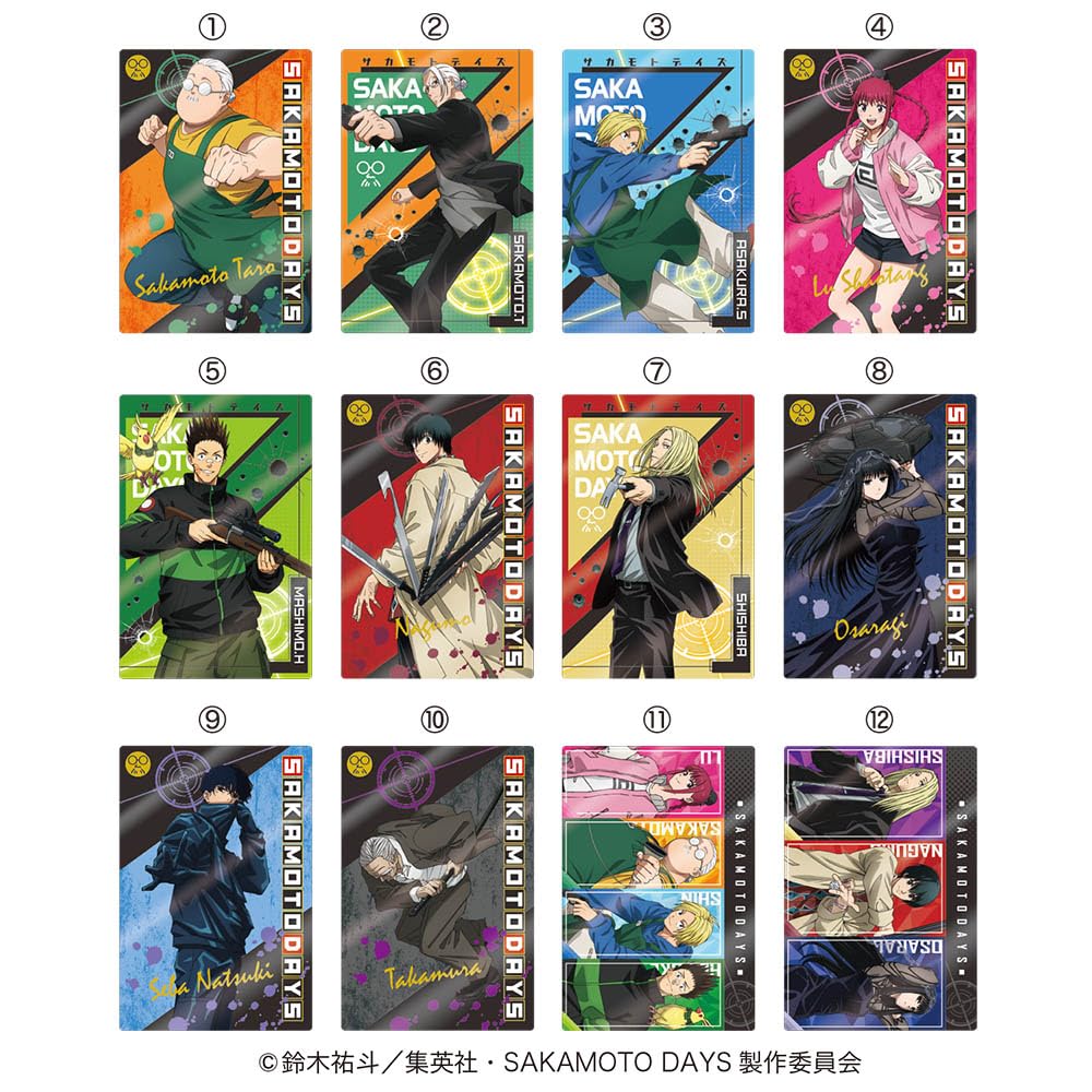 Heart SAKAMOTO DAYS Metapos Toy of Gum/Candy [Boxed/Set 10]