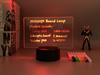 Creative Led Night Light Note Board Message Board With Pen USB Power Decor Night Lamp Message Board 3D Lights