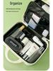 14-Inch Women's Portable Makeup and Toiletries Storage Box with Suitcase Hook