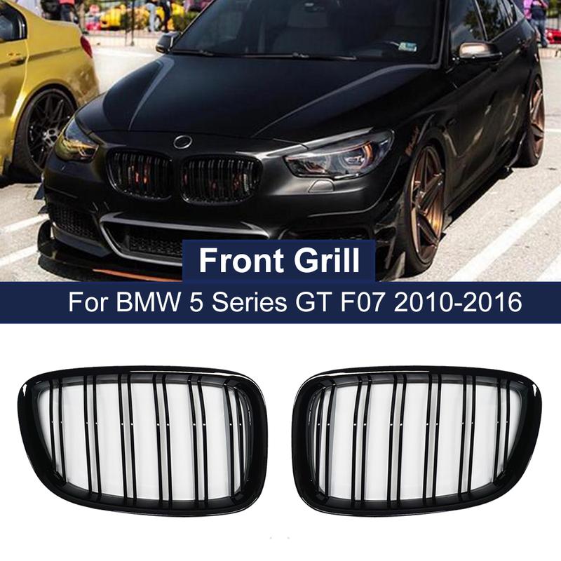 

Одна пара высококачественных решеток радиатора на передний капот для BMW F07 5 серии GT 520 528 530 535 550 2010-2017 автомобильные аксессуары решетка