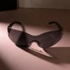 Mode Sonnenbrille Damen Herren Quadratisch Kunststoff Vintage Stilvoll Übergroß Damen Sonnenbrille Retro Urlaub