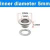 Eyelet Grommet Ring Kit 4/5/6/8/10/12mm Stainless Steel Eyelets Grommets with Washer Silver for Leather Craft Repair Shoes