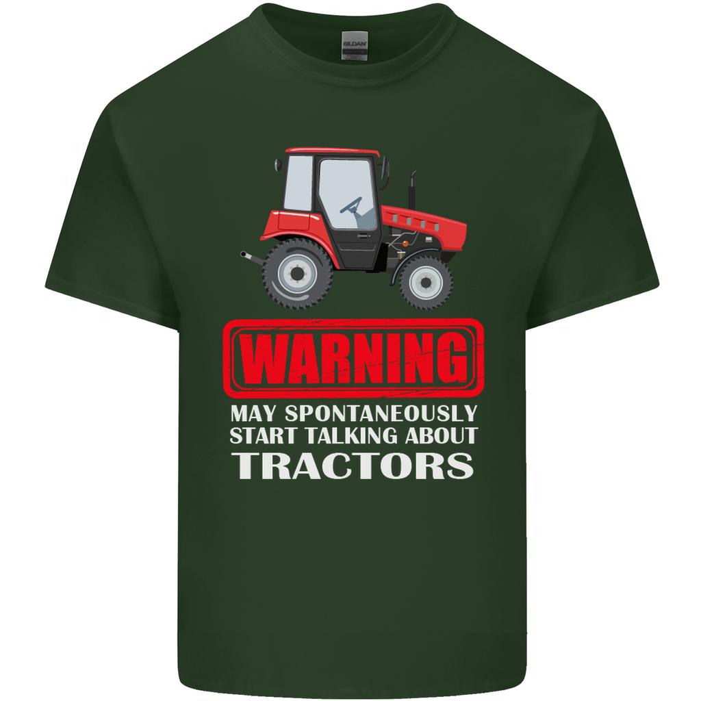 Talking About Tractors Funny Farmer Farm Unisexs Light Cotton TShirt