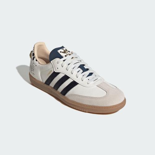 adidas DISNEY SAMBA OG SHOES KJ5990 White/Black/Gold