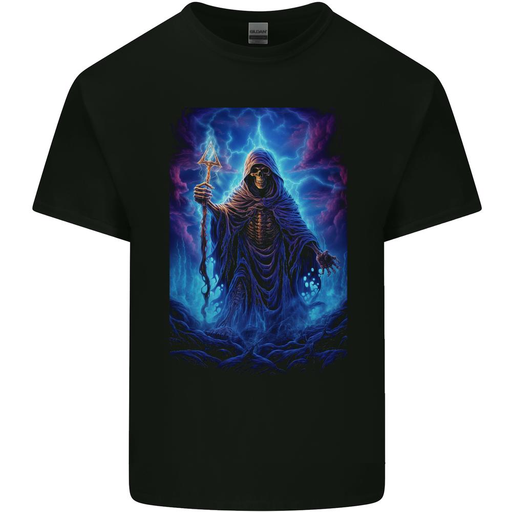 26 Grim Reaper Domain Mens Cotton T-Shirt Tee Top Unisex T-Shirt XXXL